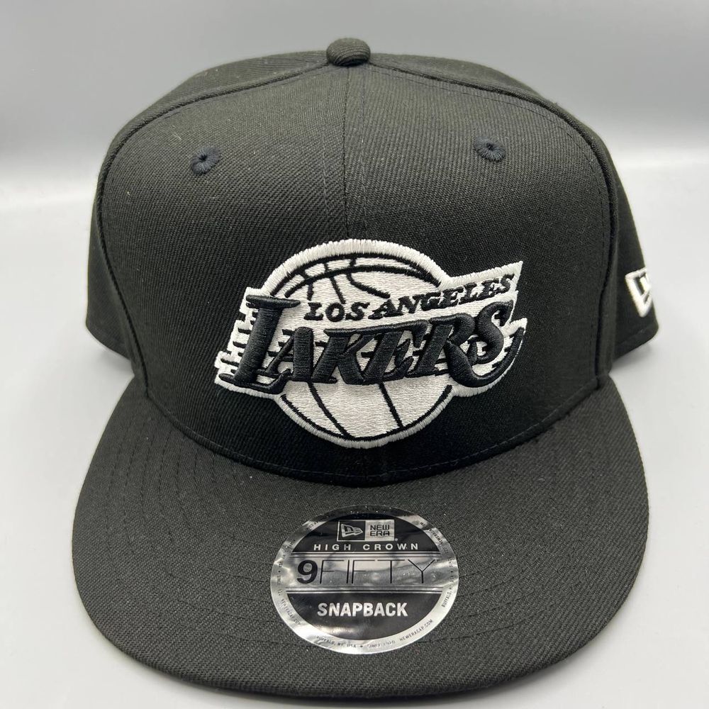 Los Angeles LA Lakers Hat Men High Crown 9Fifty New Era NBA Snap Back Cap New
